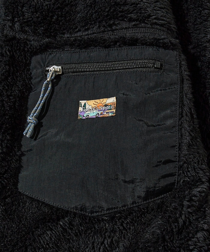 FREAK’S STORE / 寬鬆剪裁 雙面穿尼龍 × 羊羔絨外套