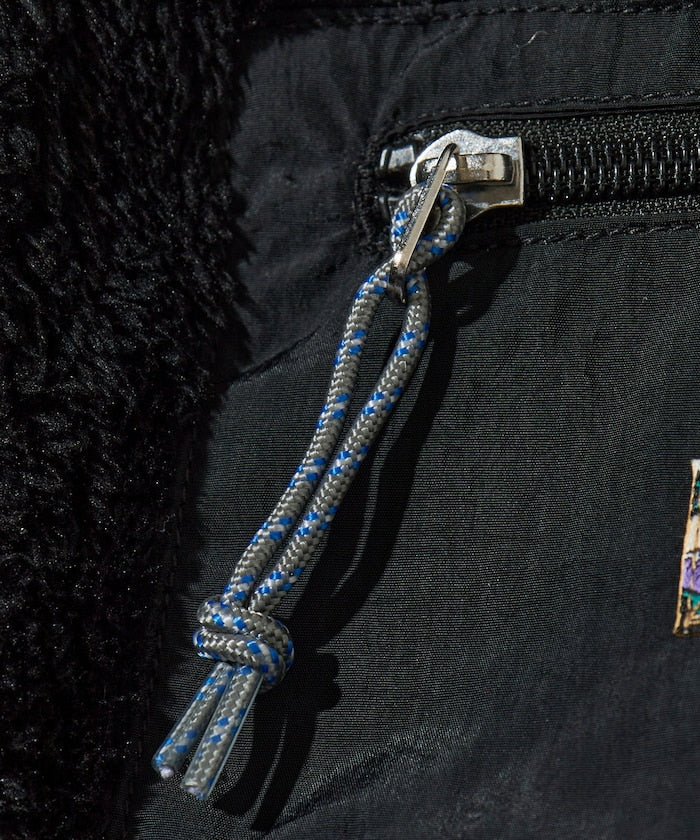 FREAK’S STORE / 寬鬆剪裁 雙面穿尼龍 × 羊羔絨外套