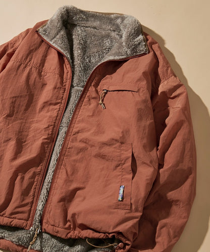 FREAK’S STORE / 寬鬆剪裁 雙面穿尼龍 × 羊羔絨外套