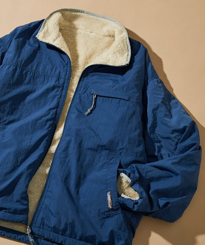 FREAK’S STORE / 寬鬆剪裁 雙面穿尼龍 × 羊羔絨外套