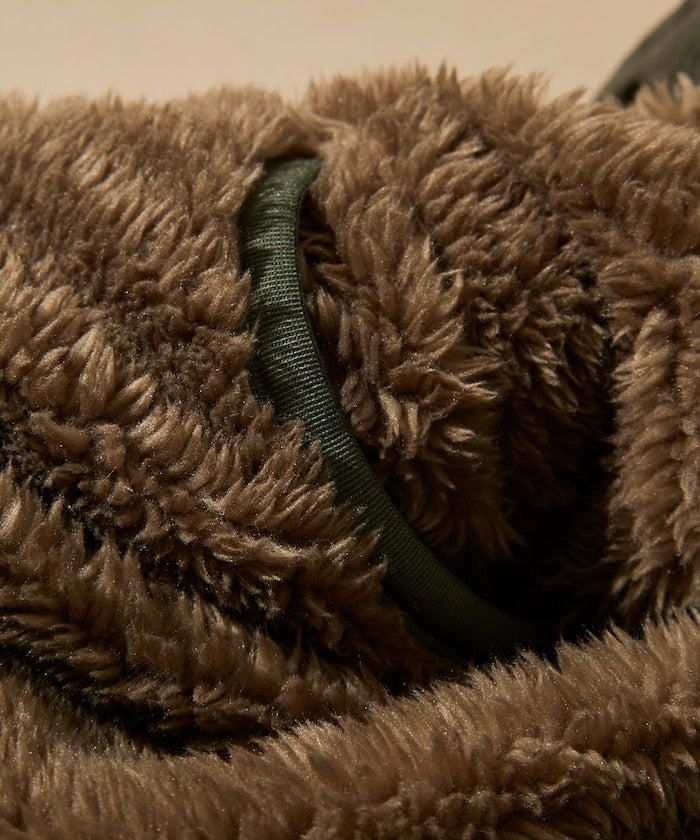 FREAK’S STORE / 寬鬆剪裁 雙面穿尼龍 × 羊羔絨外套