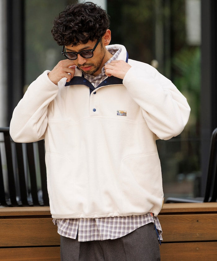 FREAK'S STORE / 搖粒絨版 半開襟衫