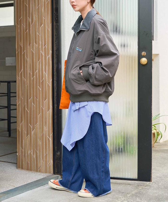 FREAK’S STORE OUTDOORS / 雙面結構立領保暖外套