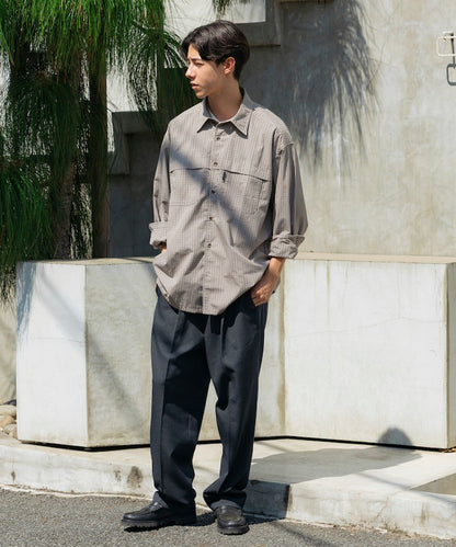 Foxfire × FREAK'S STORE / 機能口袋 長袖襯衫