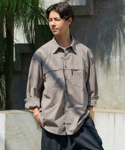 Foxfire × FREAK'S STORE / 機能口袋 長袖襯衫