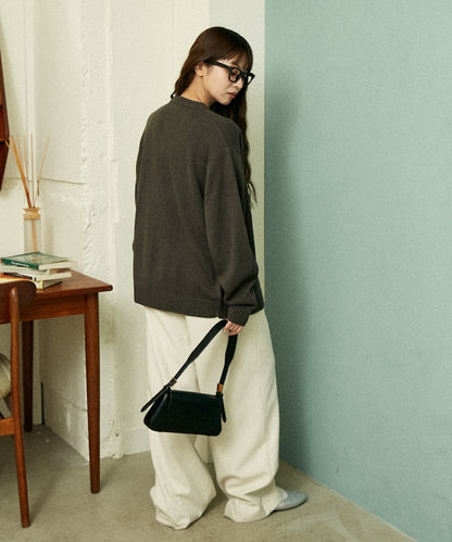 U.S. POLO ASSN. / 圓領針織開襟衫