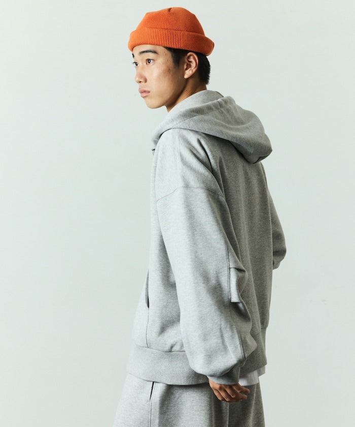 FREAK’S STORE / 寬鬆立體剪裁  拉鍊連帽外套