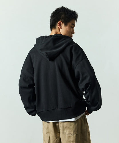 FREAK’S STORE / 寬鬆立體剪裁  拉鍊連帽外套