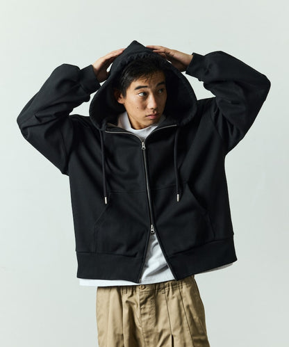 FREAK’S STORE / 寬鬆立體剪裁  拉鍊連帽外套