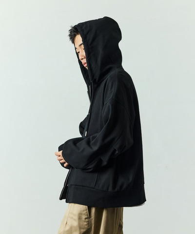 FREAK’S STORE / 寬鬆立體剪裁  拉鍊連帽外套