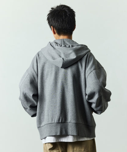 FREAK’S STORE / 寬鬆立體剪裁  拉鍊連帽外套