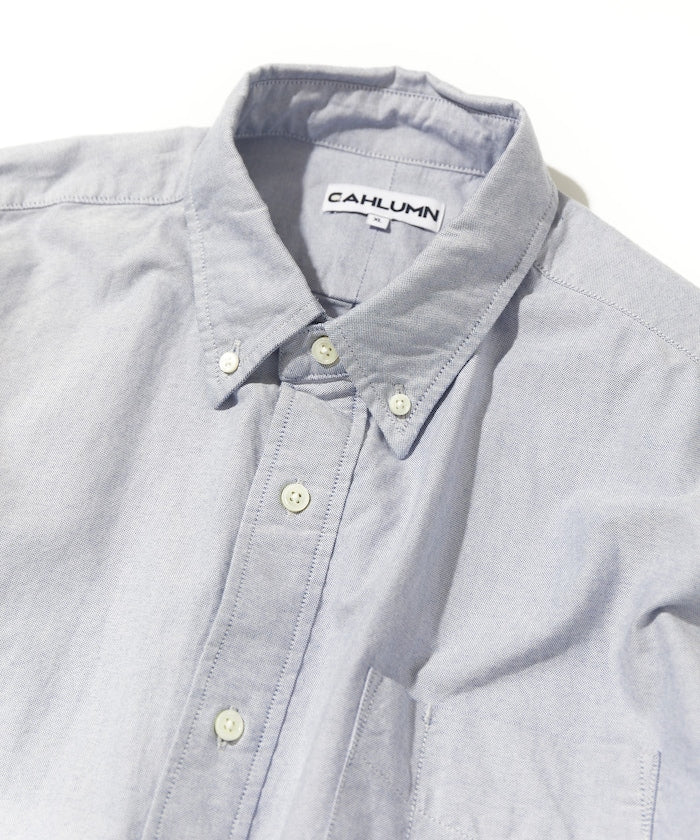 CAHLUMN Magazine Pocket Oxford B.D Shirt / 雜誌口袋牛津B.D襯衫