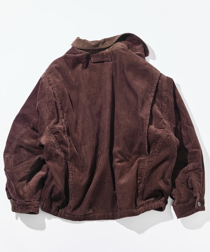 NAUTICA / 短版燈芯絨立領外套