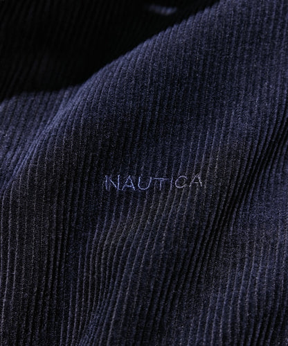 NAUTICA / 短版燈芯絨立領外套