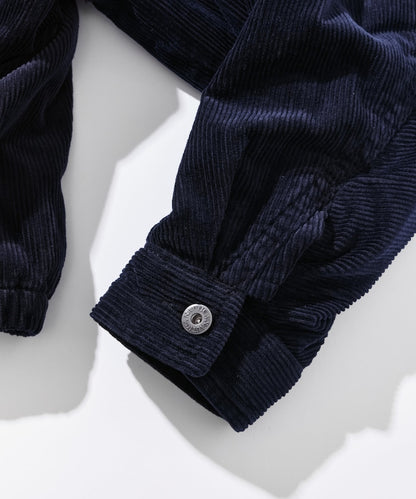 NAUTICA / 短版燈芯絨立領外套