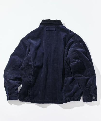 NAUTICA / 短版燈芯絨立領外套