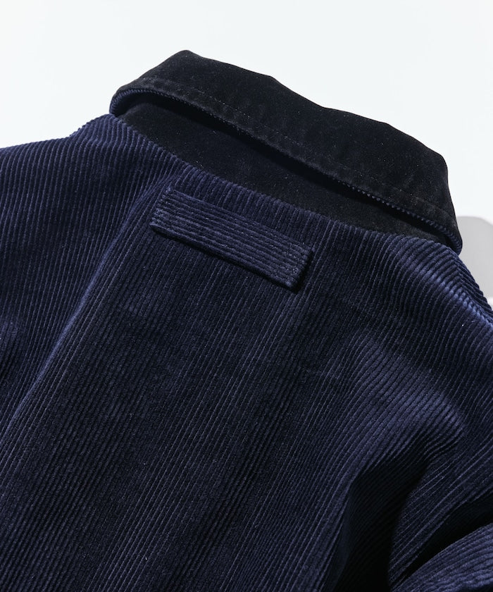 NAUTICA / 短版燈芯絨立領外套