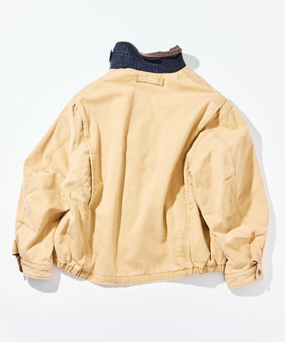 NAUTICA / 中綿染色處理短版外套