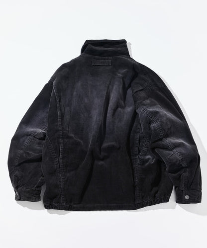 NAUTICA / 中綿漂染寬版燈芯絨短版外套