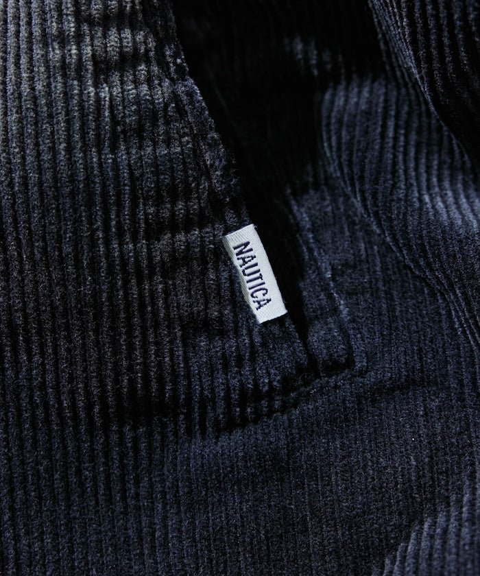 NAUTICA / 中綿漂染寬版燈芯絨短版外套