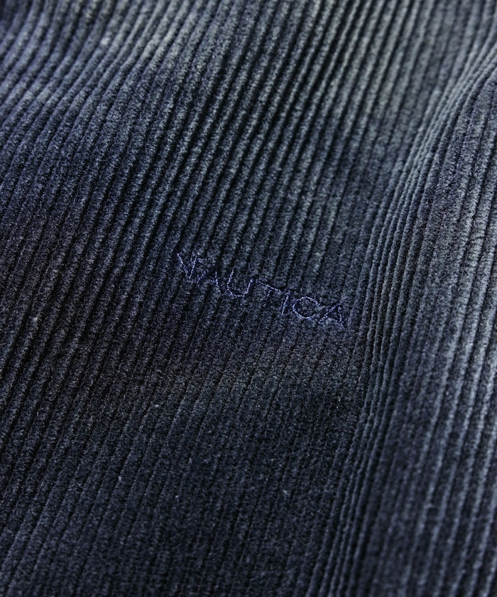 NAUTICA / 中綿漂染寬版燈芯絨短版外套