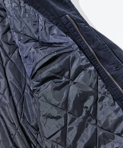 NAUTICA / 中綿漂染寬版燈芯絨短版外套