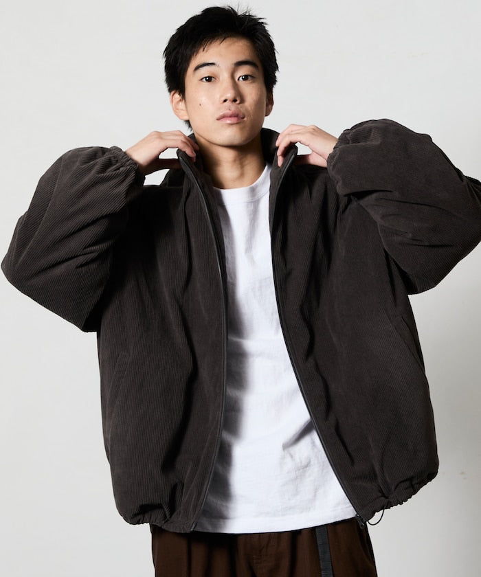 FREAK’S STORE / 燈芯絨中綿立領外套