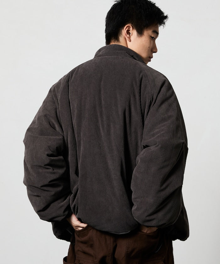 FREAK’S STORE / 燈芯絨中綿立領外套