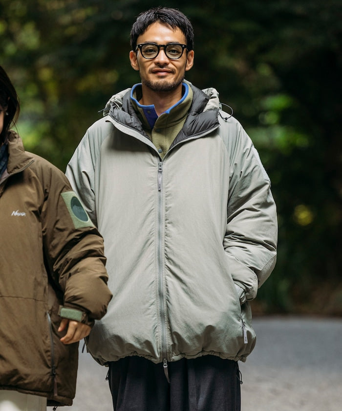 NANGA X FREAK’S STORE 別注 HOODIE DOWN JKT / 連帽軍規羽絨外套