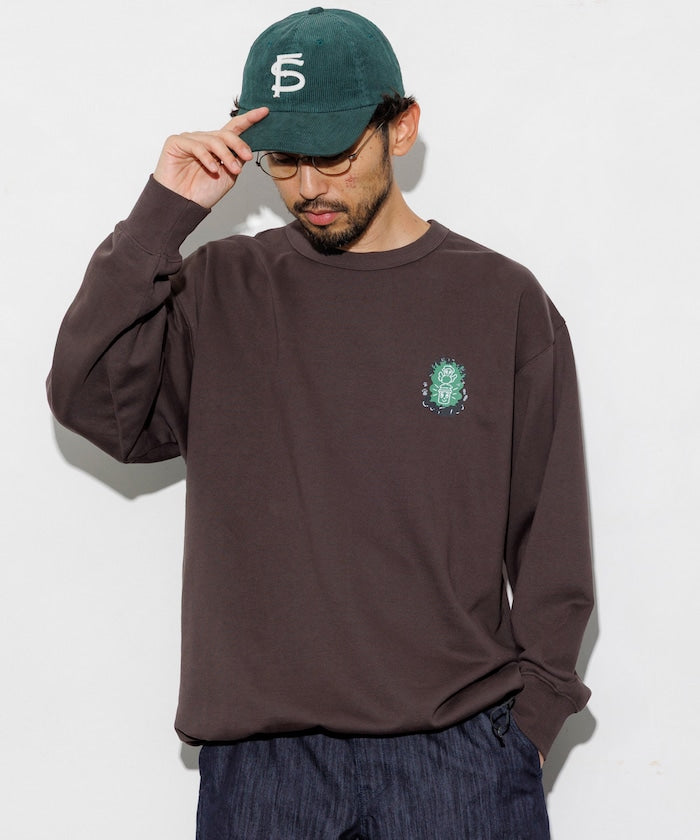 Coleman×Chocomoo×FREAK'S STORE / 4格漫畫 聯名限定 圓領衫
