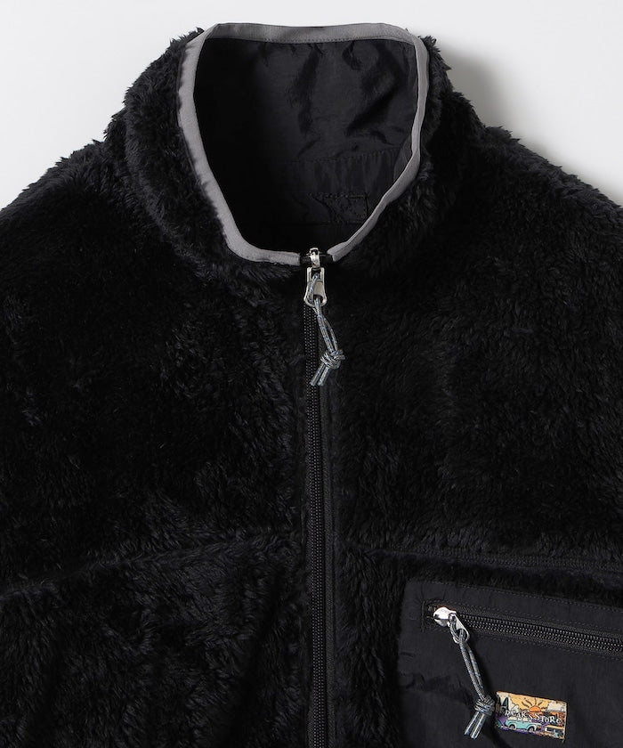 FREAK’S STORE / 寬鬆剪裁 雙面穿尼龍 × 羊羔絨外套