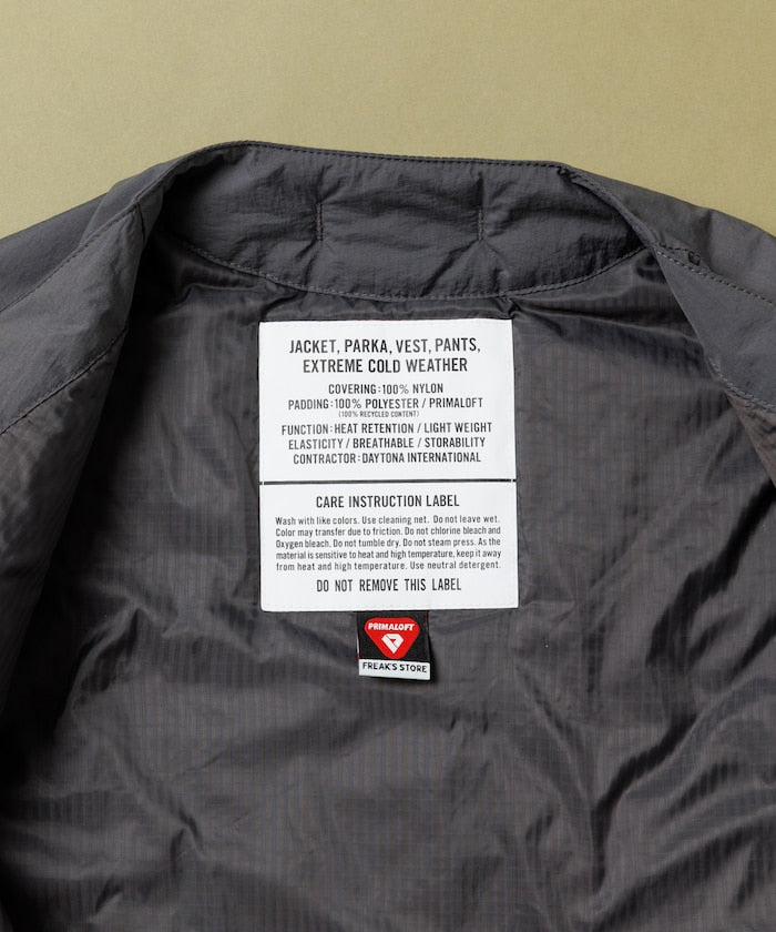 PRIMALOFT HIGH LOFT JACKET PRIMALOFT LINER VEST / 薄中綿背心