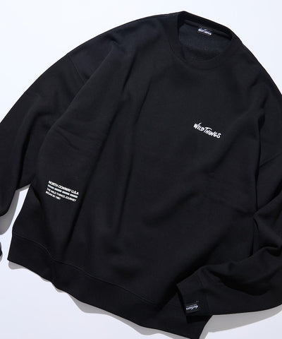 WILD THINGS×FREAK'S STORE / 小標 圓領衫