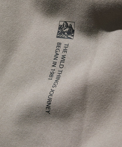 WILD THINGS×FREAK'S STORE / 小標 圓領衫