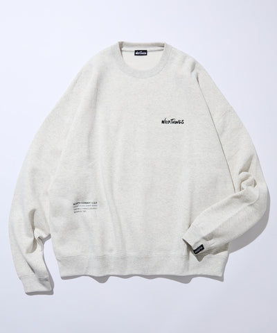 WILD THINGS×FREAK'S STORE / 小標 圓領衫