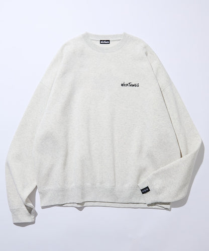 WILD THINGS×FREAK'S STORE / 虎紋刺繡 圓領衫