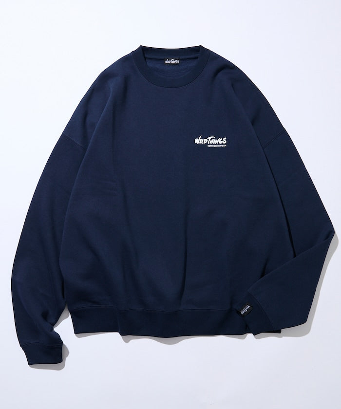 WILD THINGS×FREAK'S STORE / 標誌 圓領衫