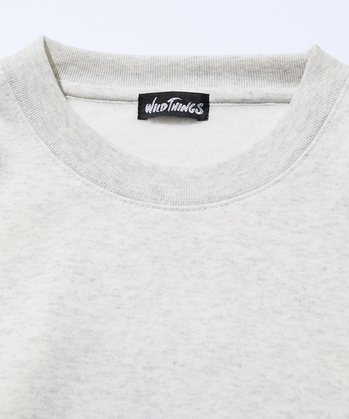 WILD THINGS×FREAK'S STORE / 刺繡圖案 圓領衫