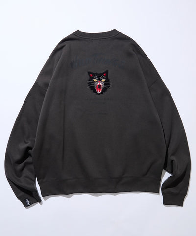 WILD THINGS×FREAK'S STORE / 刺繡圖案 圓領衫
