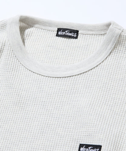 WILD THINGS×FREAK'S STORE / 華夫格長袖T恤