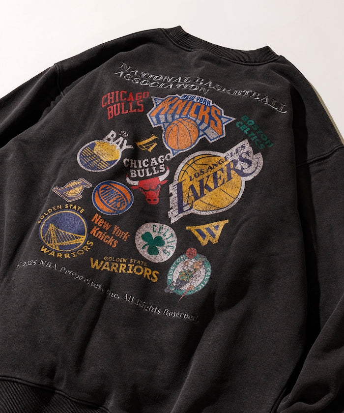 NBA x FREAK’S STORE / 隊徽圖案 圓領衫
