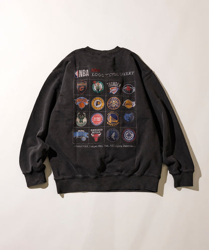 NBA x FREAK’S STORE / 隊徽貼紙圖案 圓領衫