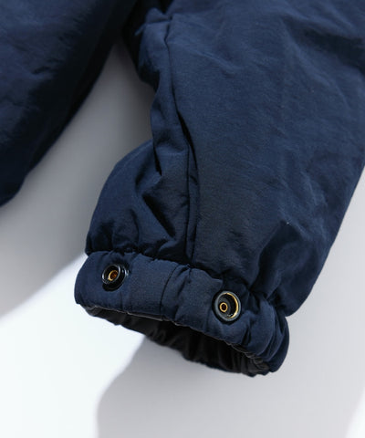 NAUTICA / 異材質雙面穿短版中綿外套