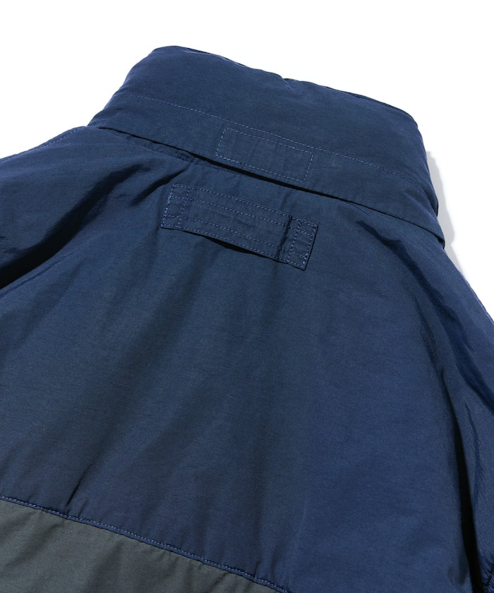 NAUTICA / 異材質雙面穿短版中綿外套