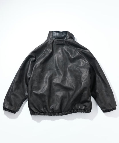 NAUTICA / 異材質雙面穿短版中綿外套