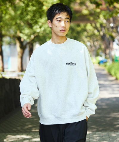 WILD THINGS×FREAK'S STORE / 標誌 圓領衫