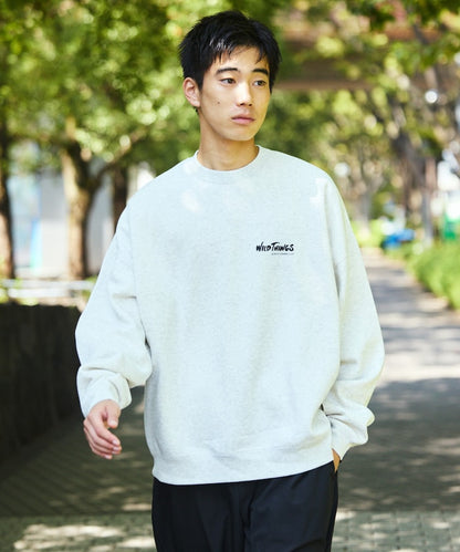 WILD THINGS×FREAK'S STORE / 標誌 圓領衫