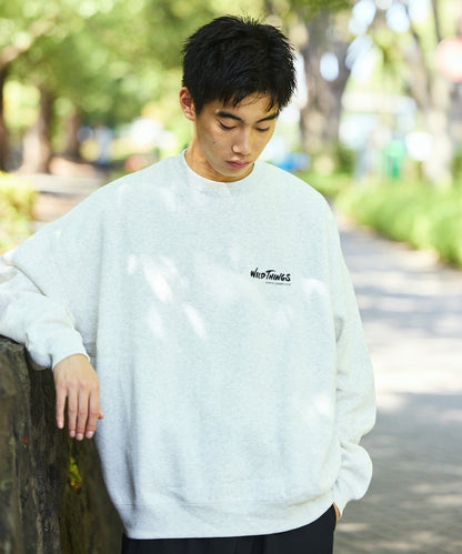 WILD THINGS×FREAK'S STORE / 標誌 圓領衫