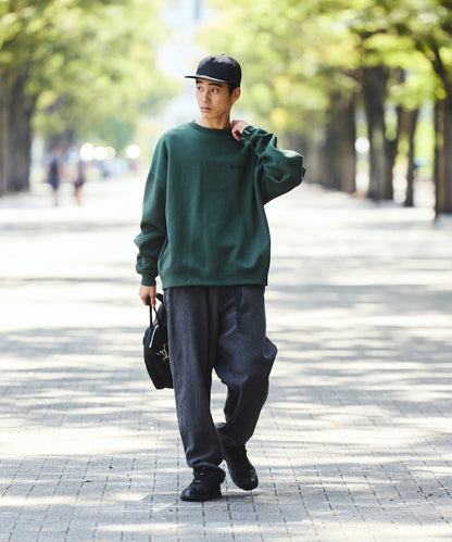 WILD THINGS×FREAK'S STORE / 刺繡圖案 圓領衫