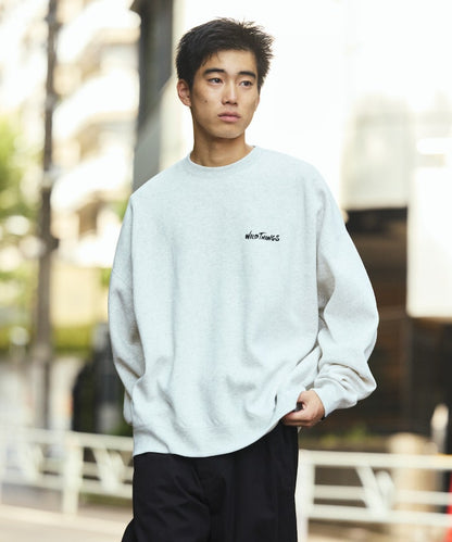 WILD THINGS×FREAK'S STORE / 刺繡圖案 圓領衫